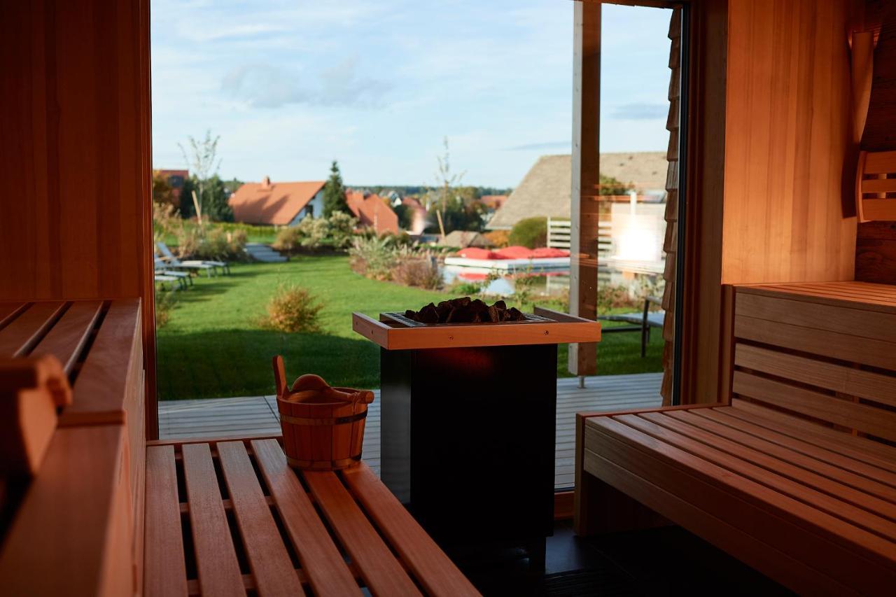 Landhotel Haringerhof mit Saunawelt und Naturbadeteich Grafenhausen Exterior foto